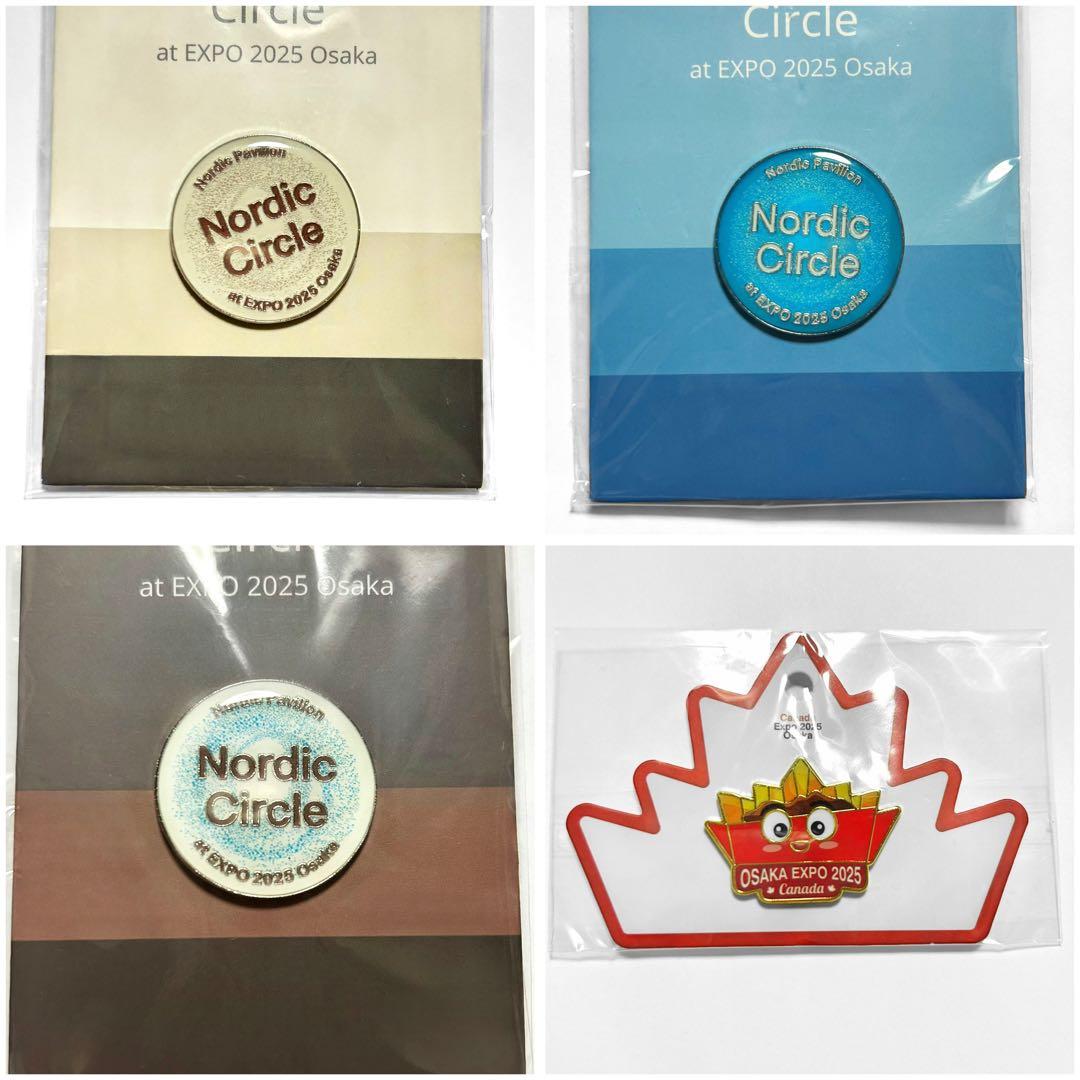 【万博限定】　公式スタンプパスポート　コンプリート ピンバッジ 記念日　非売品