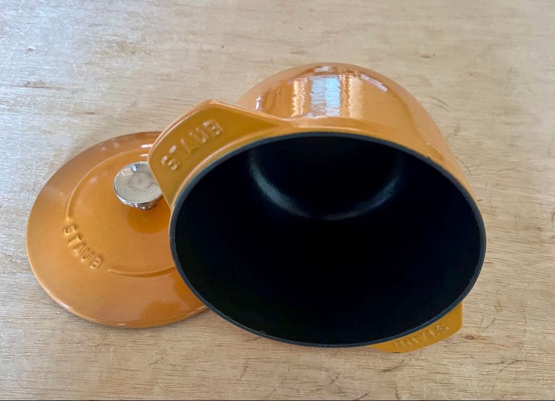 STAUB//ラ・ココットdeGOHAN//マスタード//16cm