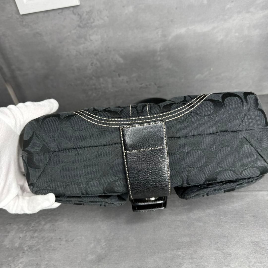 Vintage COACH コーチ SOHO ワンショルダーバッグ シグネチャー