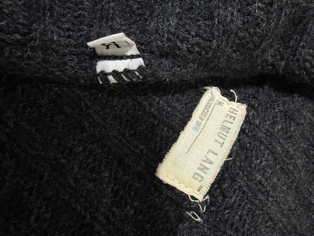 HELMUT LANG ダークグレー ハイネック M