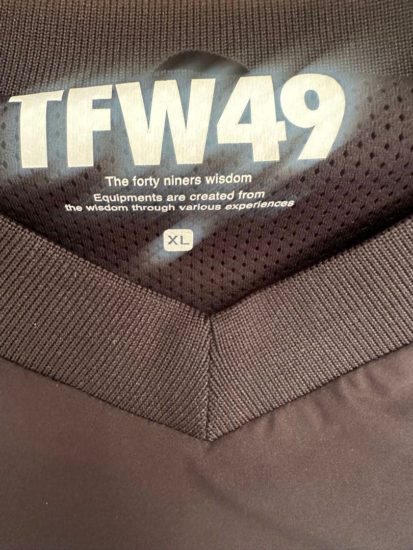 メンズウェア TFW49 SIDE PANEL SHELL PULLOVER XL BLACK