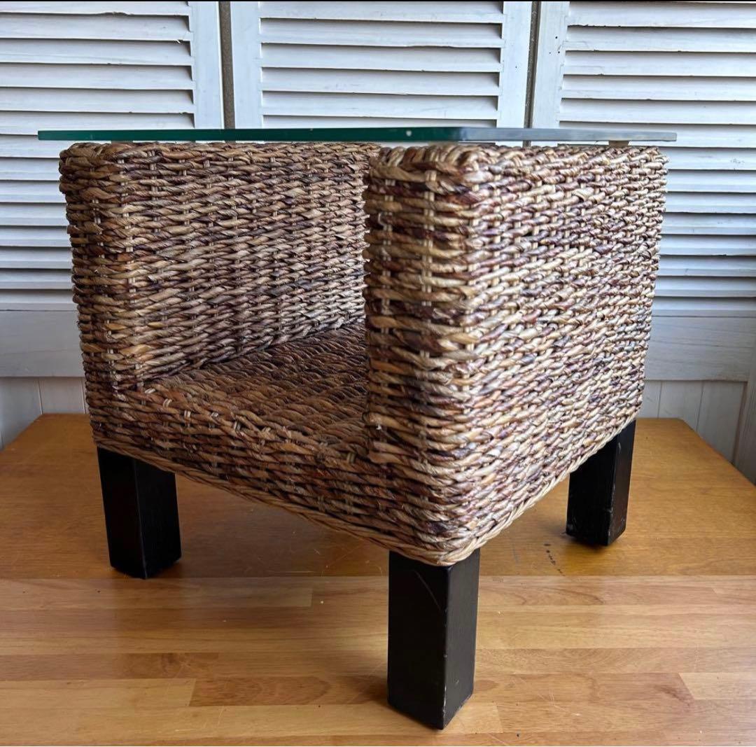 センターテーブル　ローテーブル ウォーターヒヤシンス　テーブル　サイドテーブル