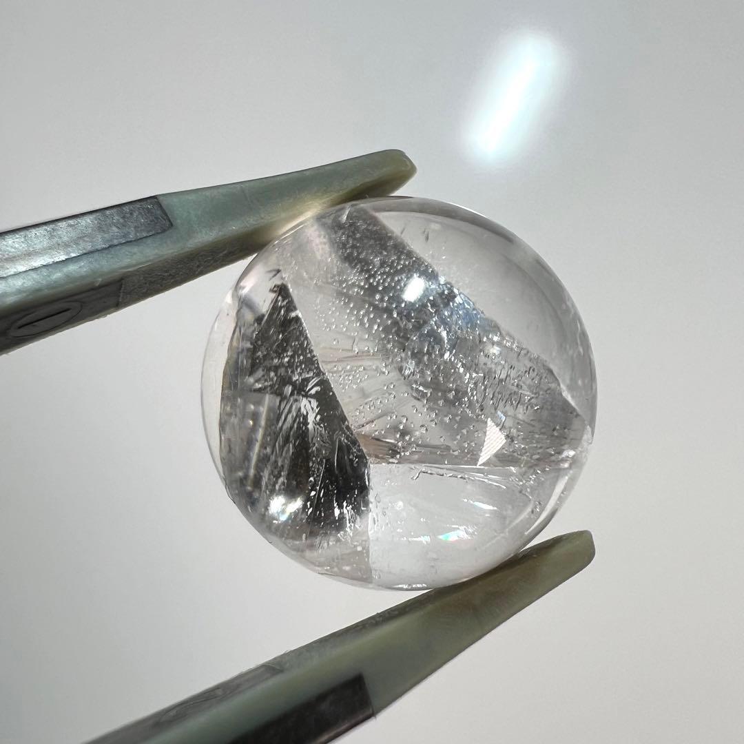 超レア　高品質　虹入り貫入水晶　クォーツインクォーツ　スフィア　クリスタル　4