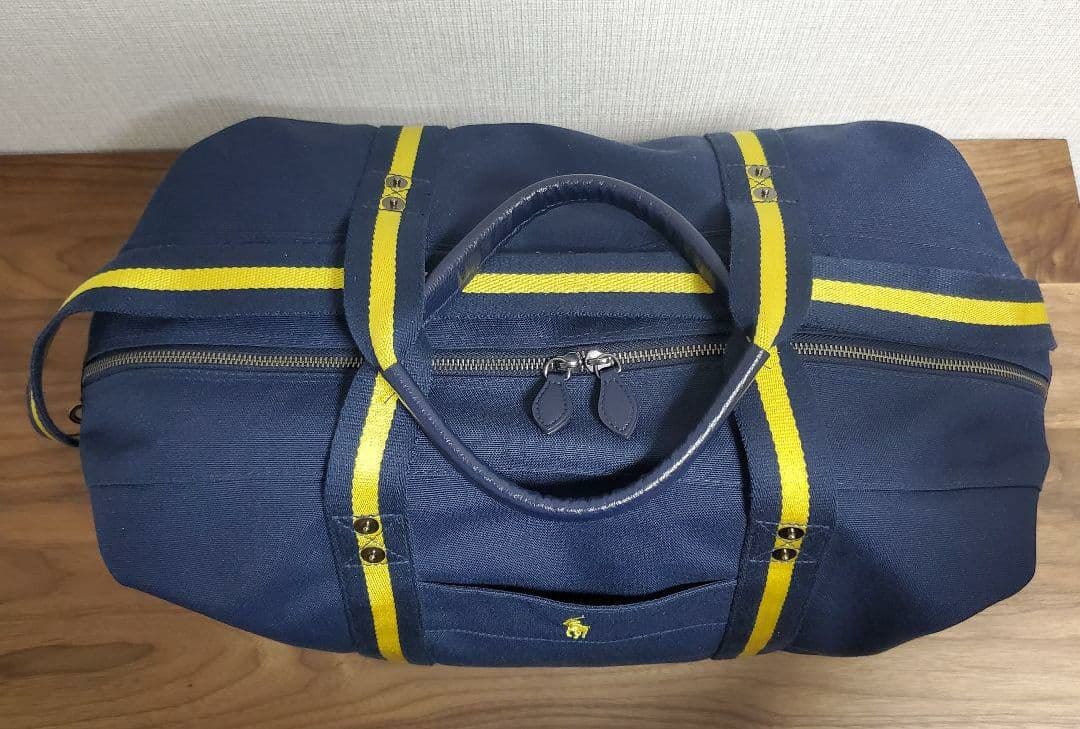 ポロゴルフ　ボストンバッグ　ネイビー