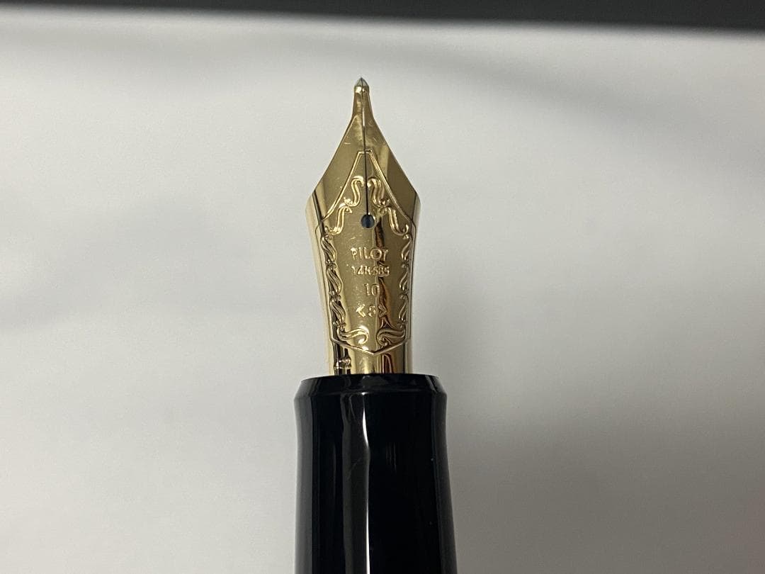 PILOT 万年筆 カスタム742 シグネチャー 三角研ぎ