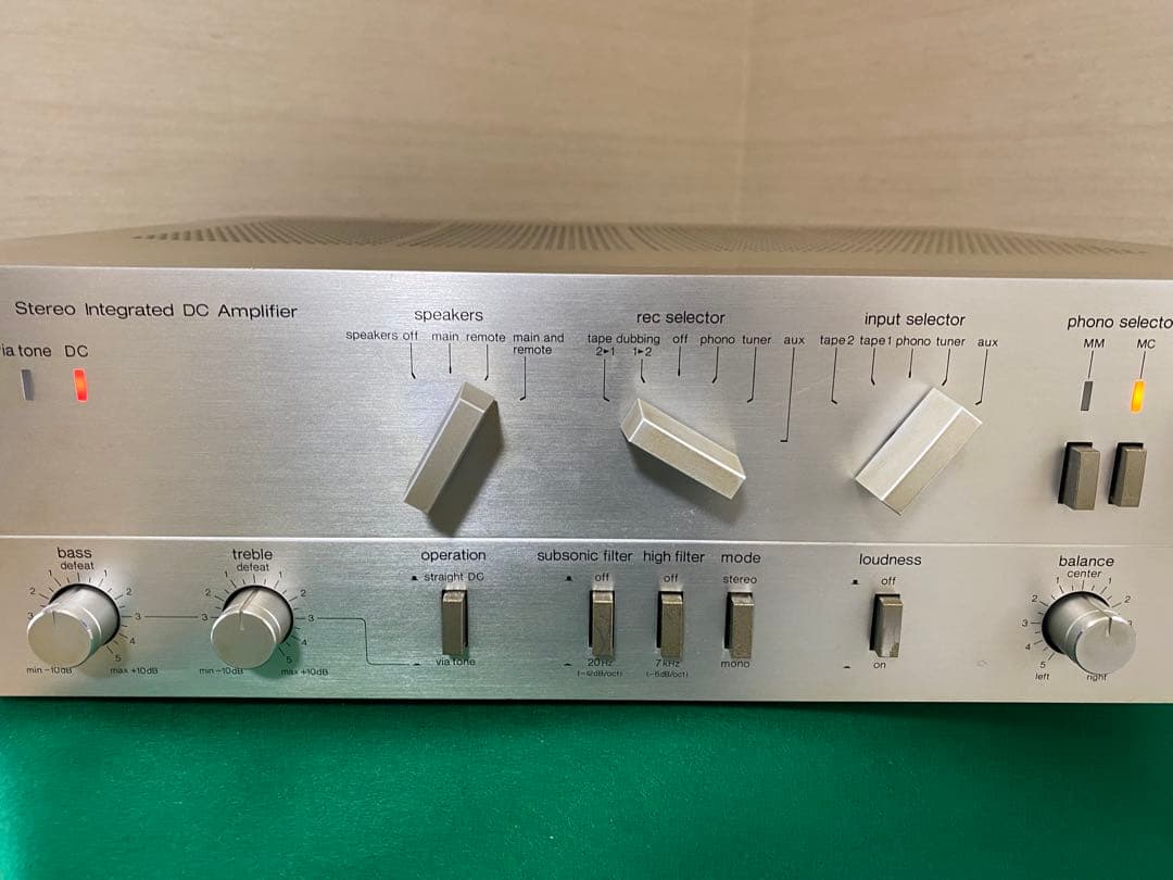 Technics SU- V7 ステレオ プリメインアンプ