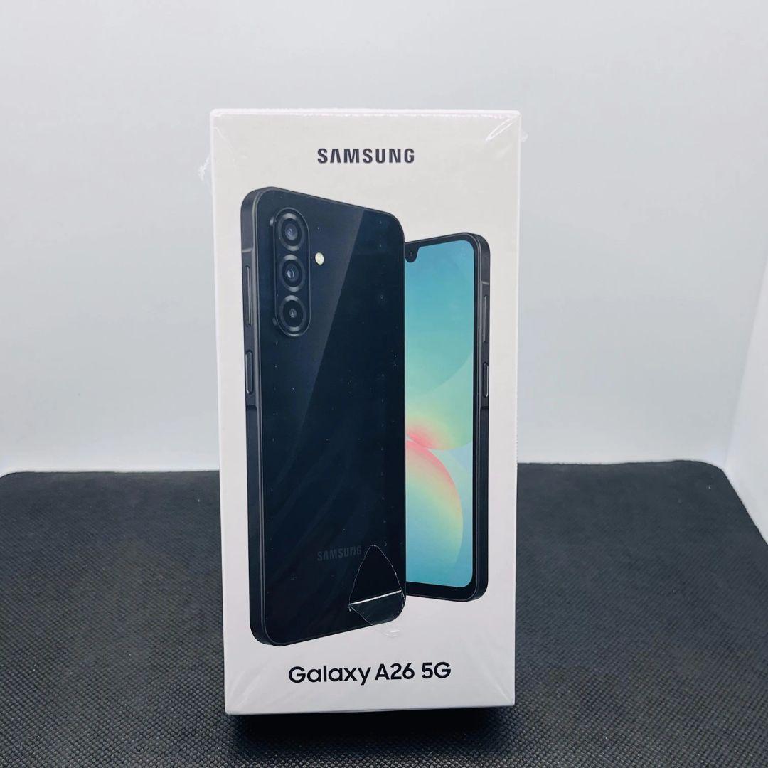 【SIMフリー】Galaxy A26 5G｜6/128GB｜ブラック【新品】
