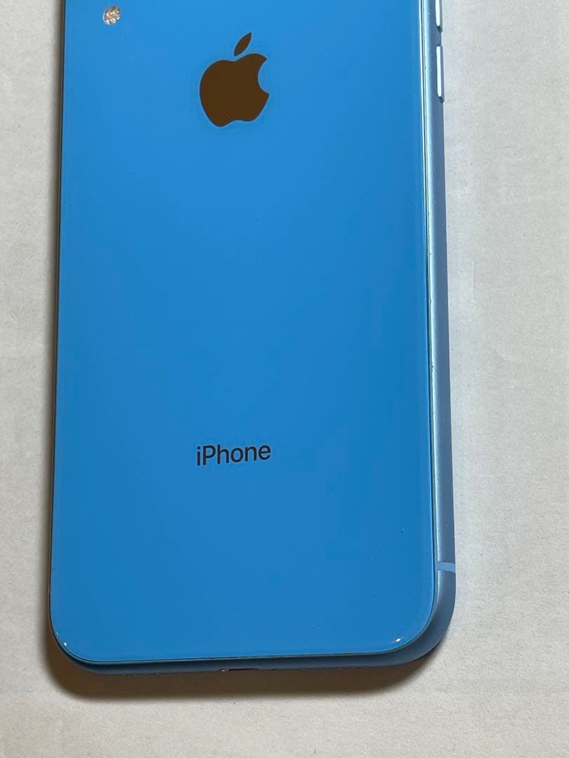 iPhone XR 128GB 充電最大75パーセントSIMフリー　匿名発送