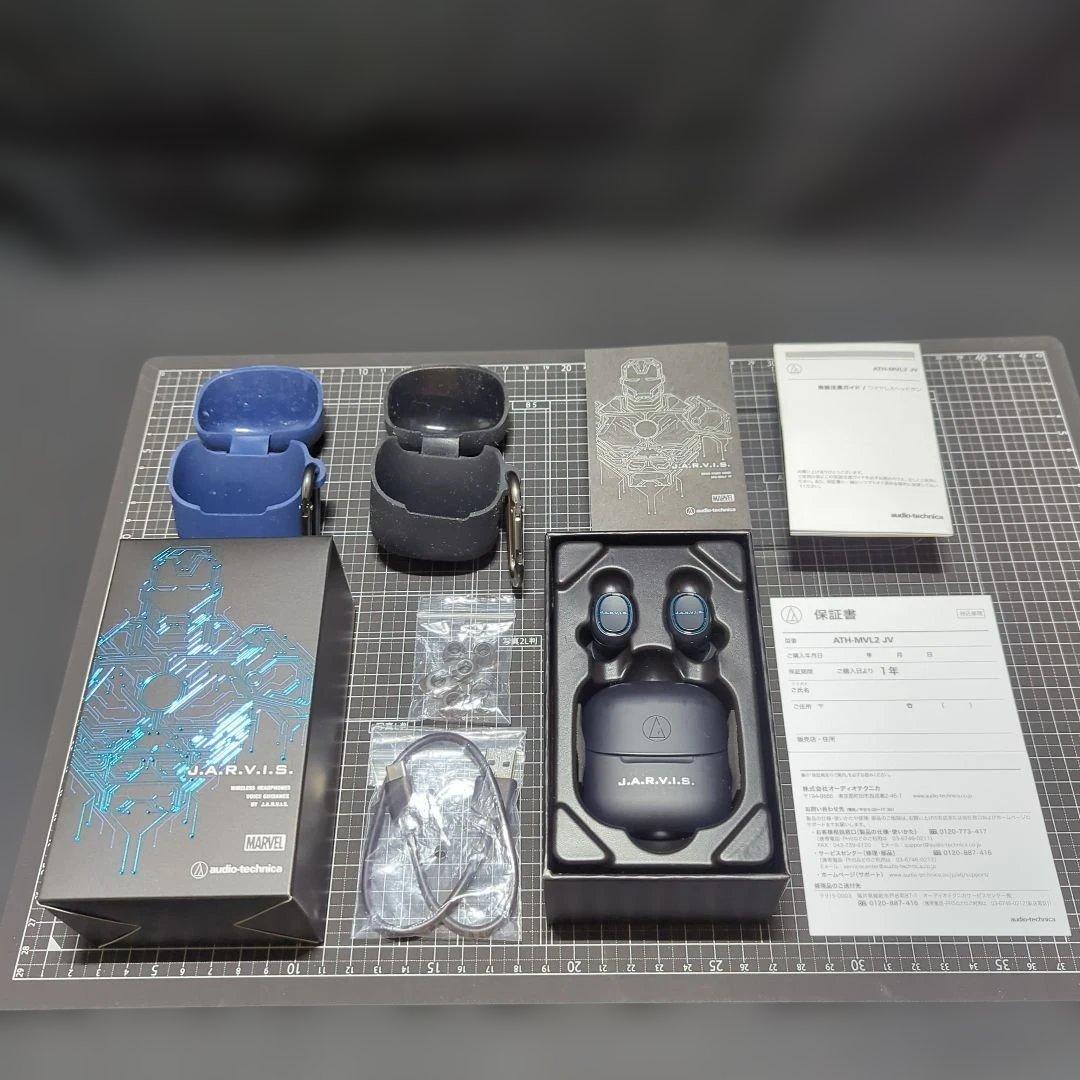 【日本限定販売品】オーディオテクニカ MARVEL コラボ ワイヤレスイヤホン