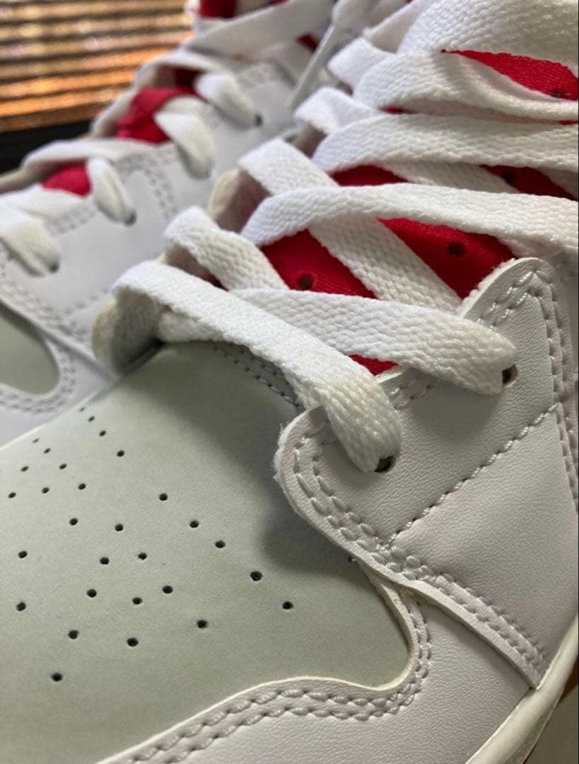 シューズ(女性用) NIKE AIR JORDAN 1 MID WB BG 24cm