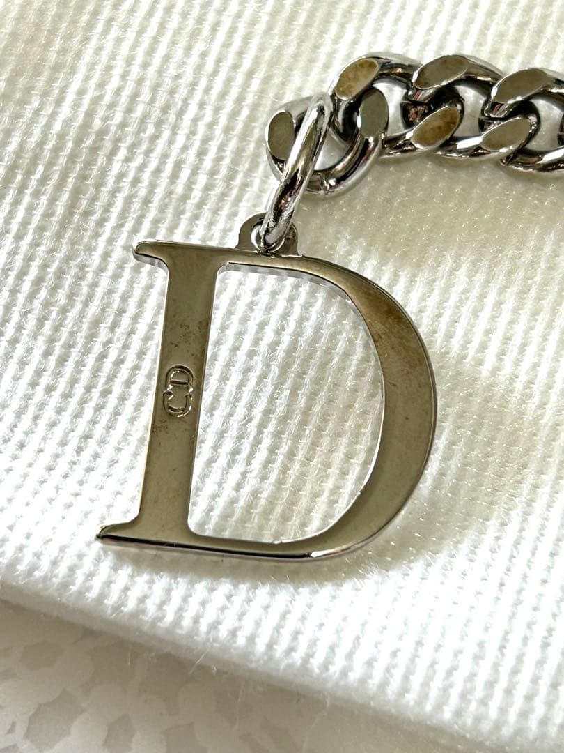 d*7様 Christian Dior ホワイト　チェーンベルト