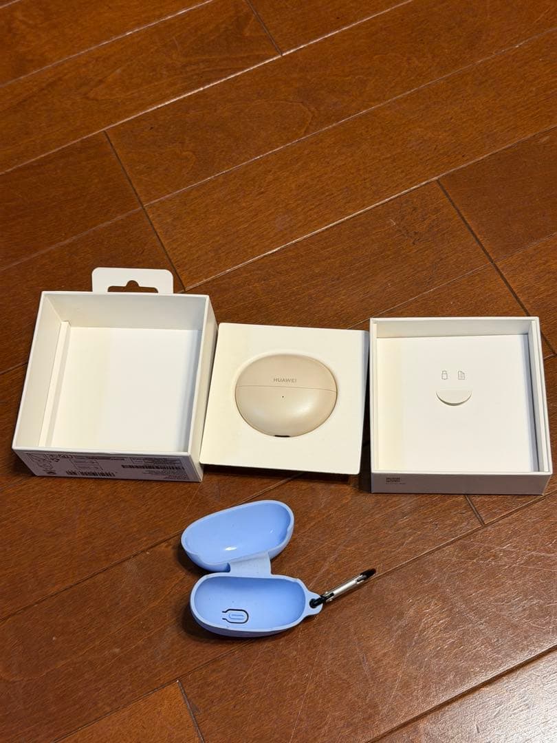 HUAWEI FreeClip ワイヤレスイヤホン（ベージュ）