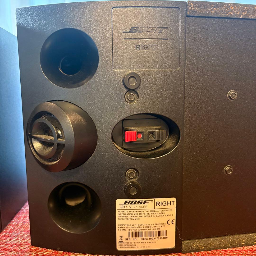 【BOSE 301V 】スピーカーペア人気モデル