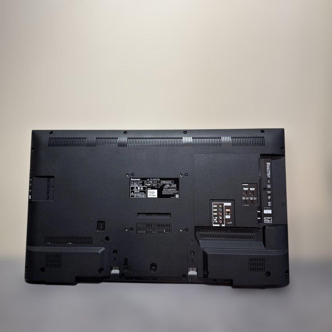 panasonic TH-43FX750 2020年製　液晶テレビ スタンドなし
