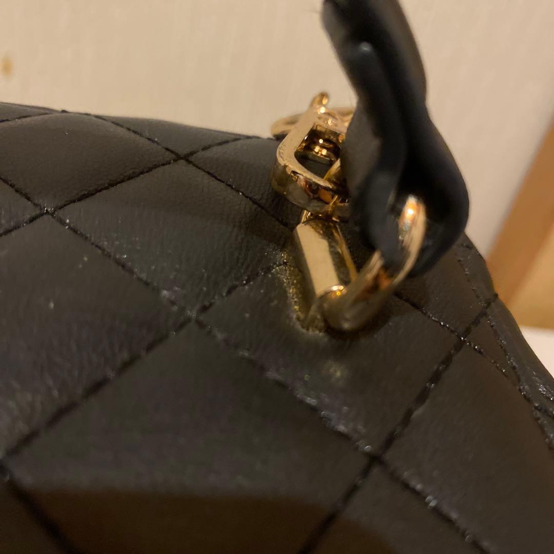 Darichキルティング ショルダーバッグ ブラック