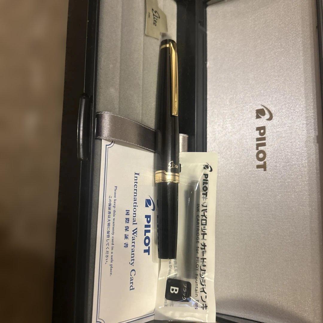PILOT 万年筆 エリート95S BF ブラック ペン先F