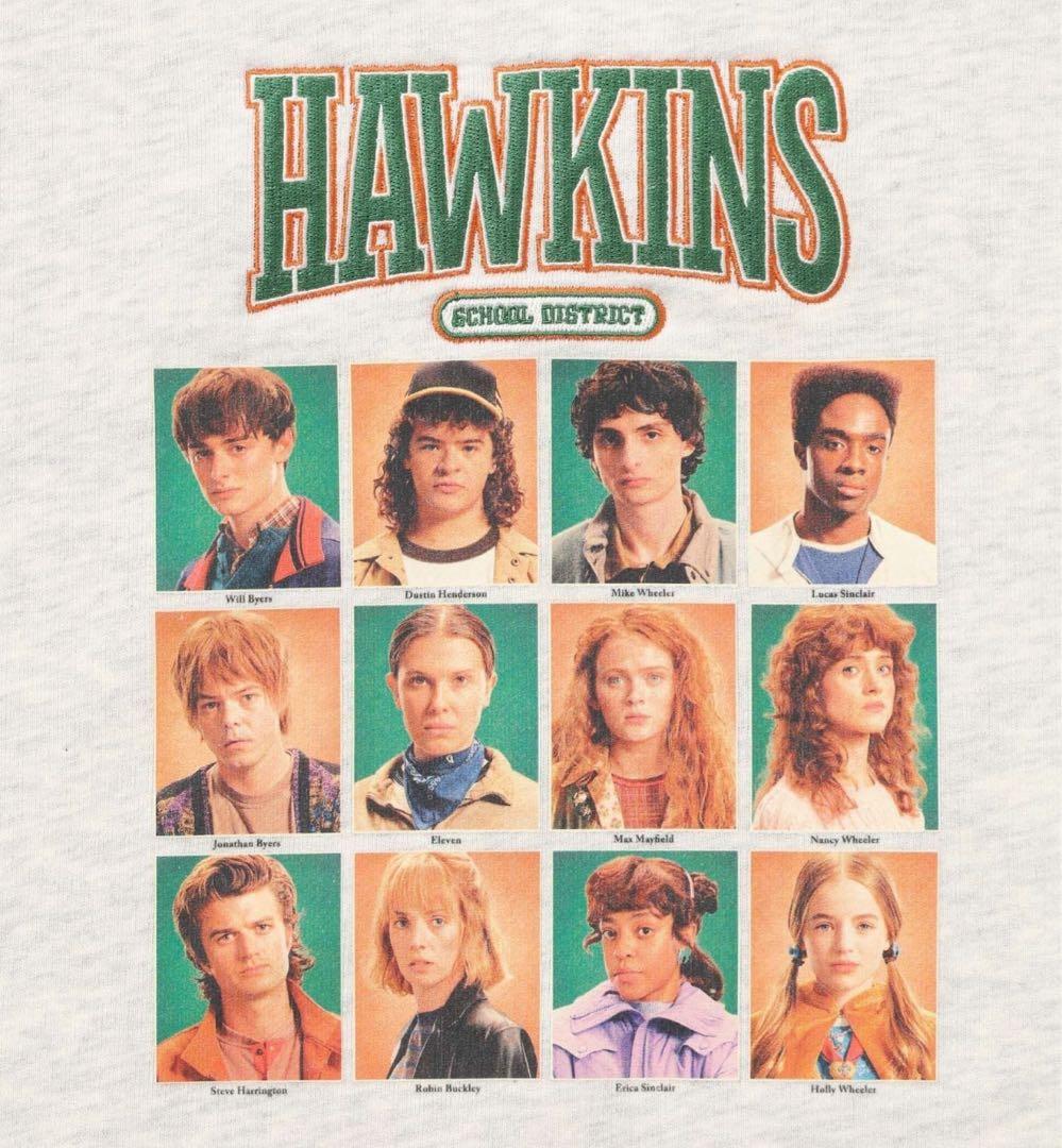 ストレンジャーシングス　ニコアンド　スウェット　Lサイズ