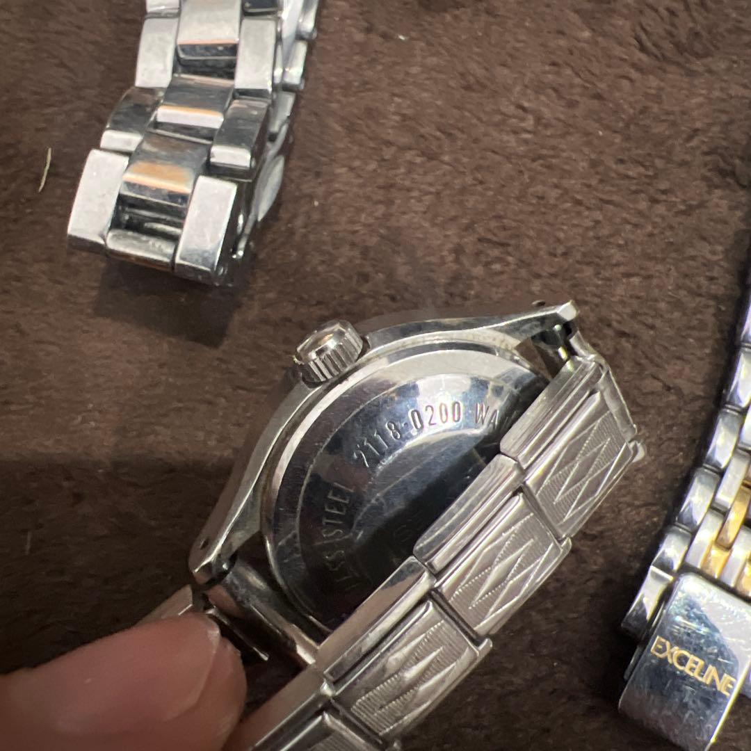 h*i様 セイコーアナログ時計セット レザー ステンレス