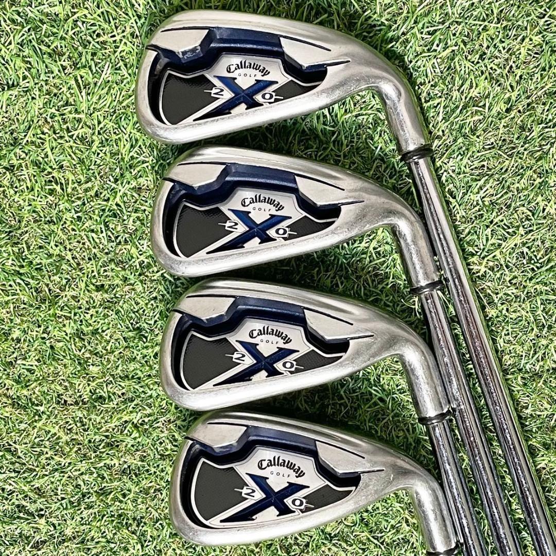 キャロウェイ Callaway X-20 アイアンセット 8本 メンズ S 右用