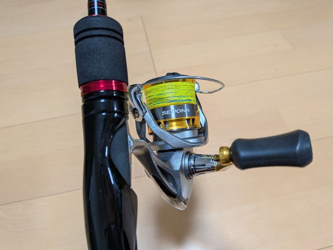 K　アジング　メバリング　ロッド　月下美人　リール　セドナ　本体　セット