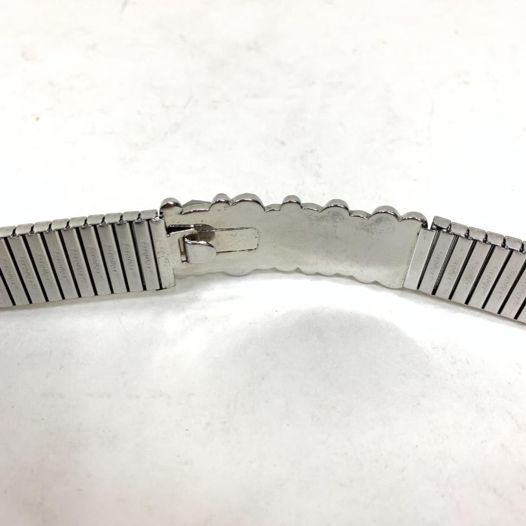 クリスチャンディオール ベルト ストーン シルバー 袋付き B1315