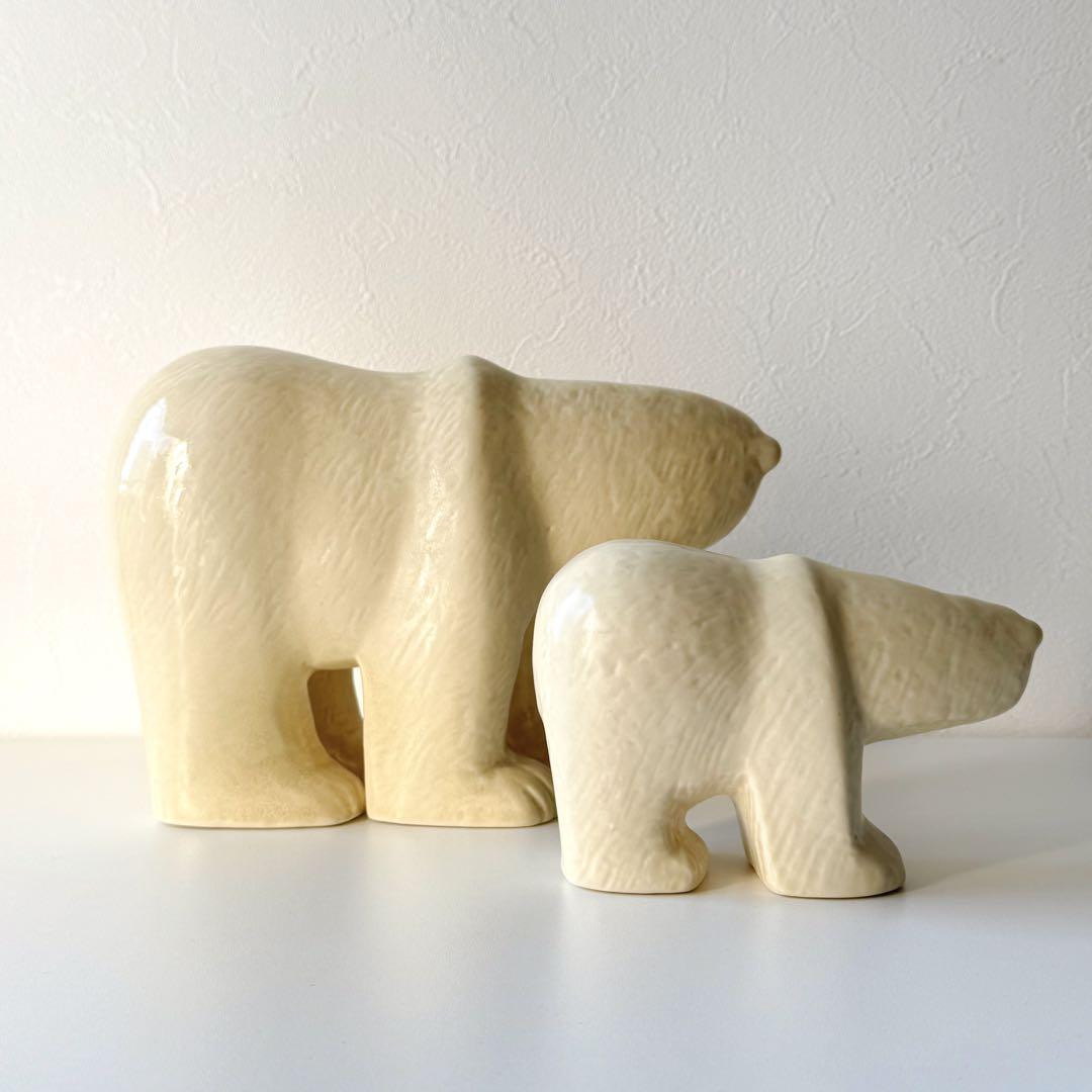 〈入手困難〉Lisa Larson/リサ・ラーソン シロクマ L とS