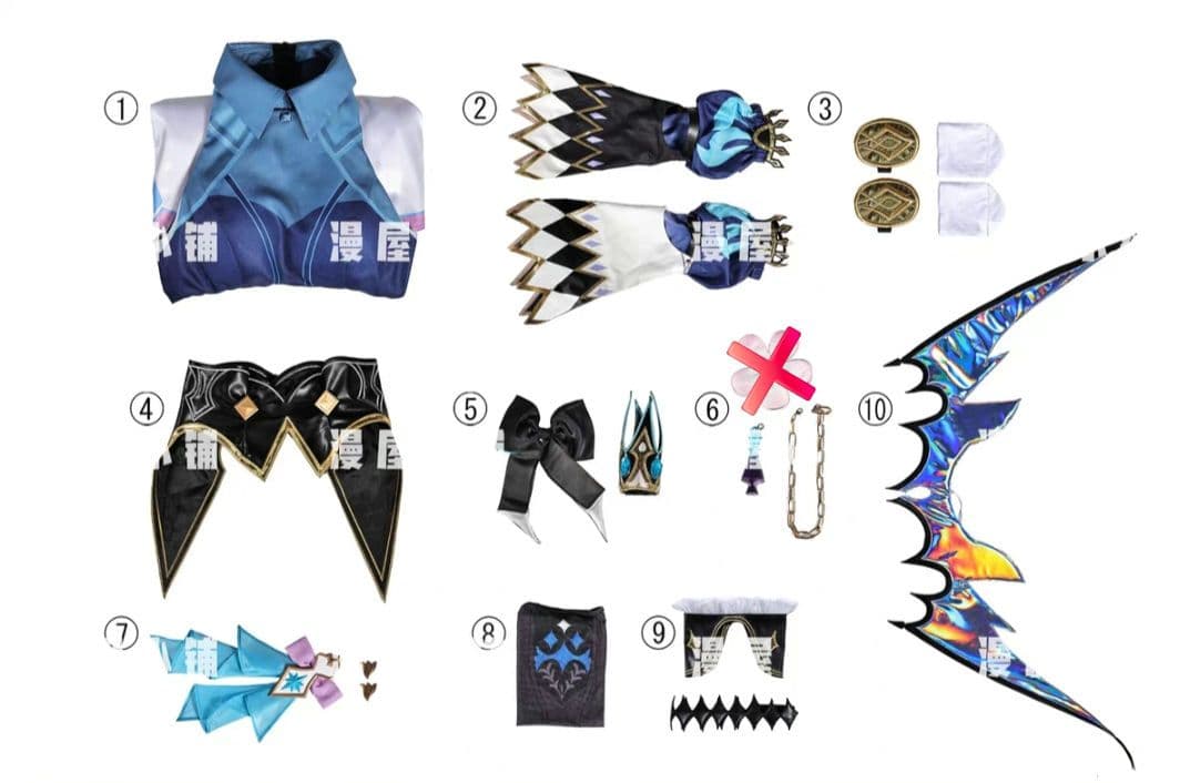 崩壊スターレイル　ケリュドラ　コスプレ衣装(訳あり)