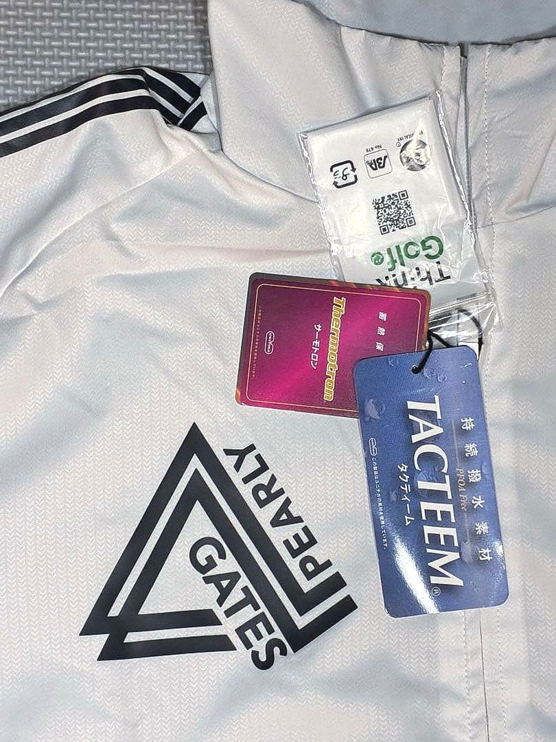 パーリーゲイツ タクティーム&サーモトロン フルジップブルゾン（WHT／4）