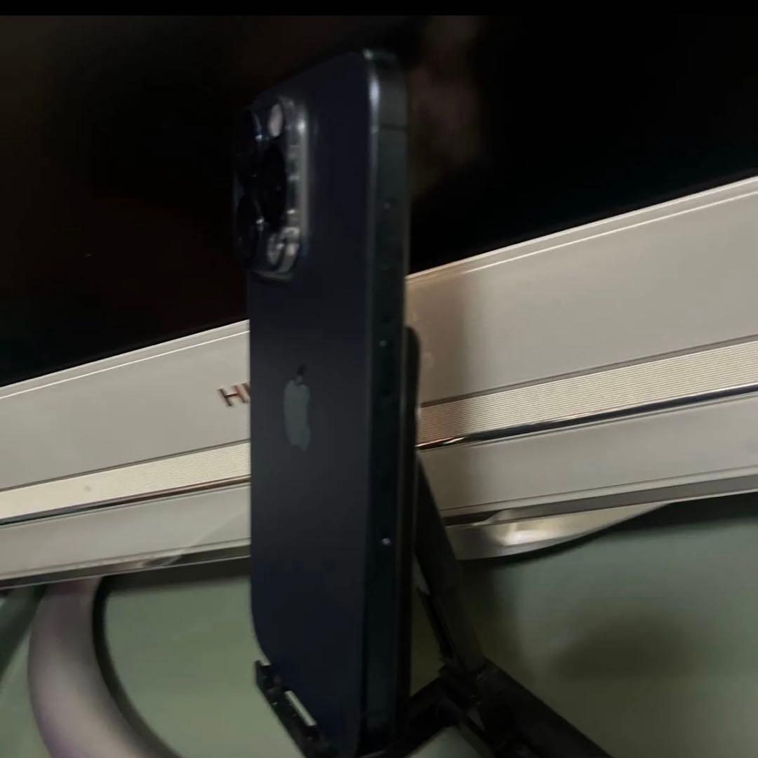 【極美品】iPhone15 Pro ブループラチナム バッテリー最大容量91%