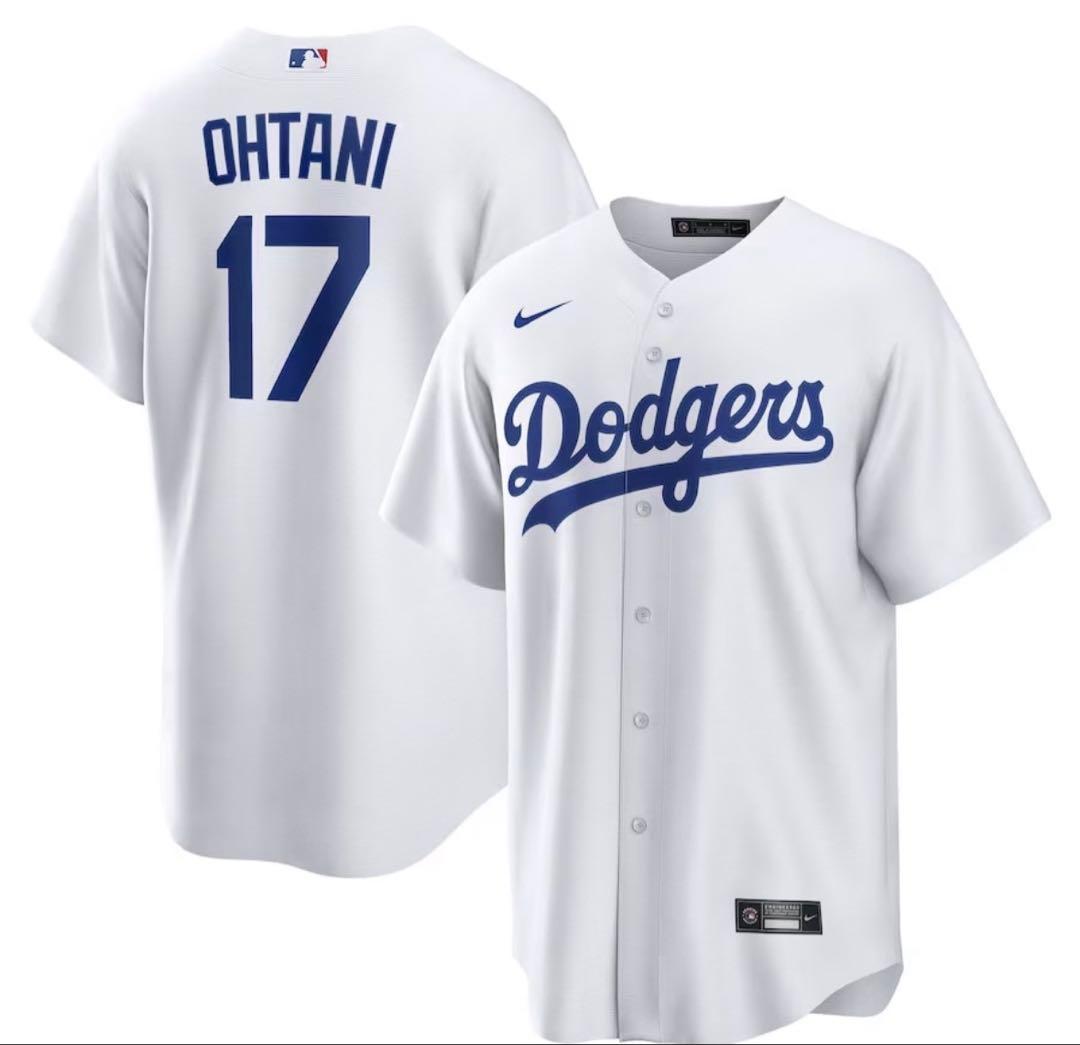 ［新品】ドジャース ユニフォーム　大谷翔平 NIKEレプリカユニフォーム M