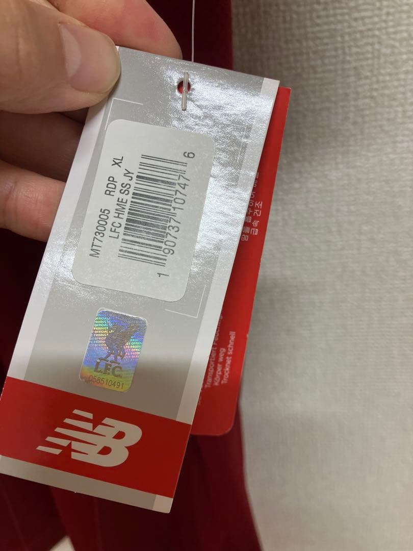 リバプール　2017-2018シーズン　モハメド・サラー選手ユニフォーム