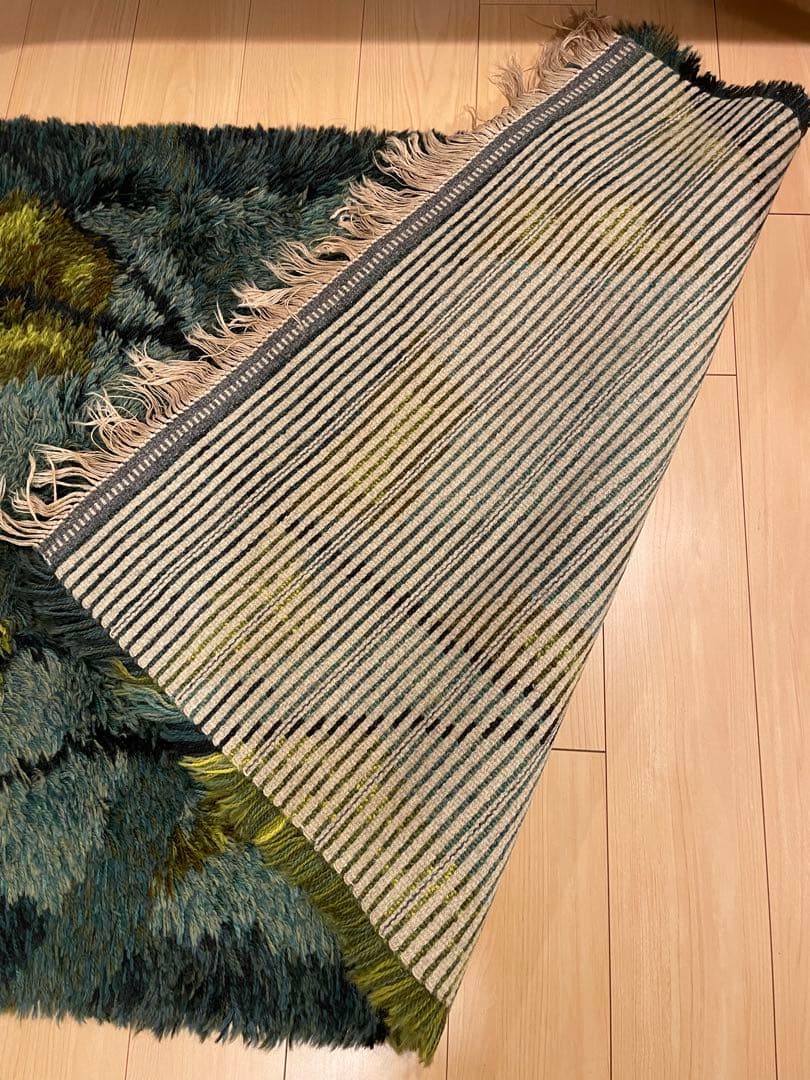 ヴィンテージ ラグ（約 横150×縦95㎝）