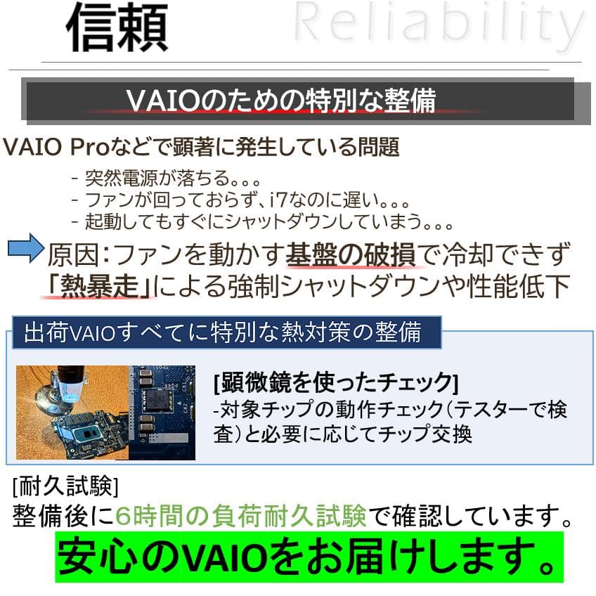 【美品＆熱問題対策整備】バッテリー6時間以上オフィス付きVAIO VJS142