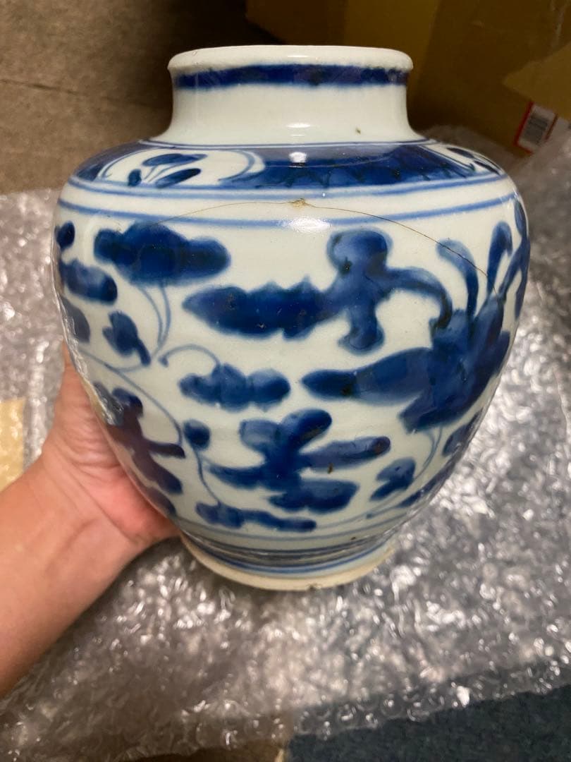 明時代　骨董品　アンティーク　中国美術　 陶器