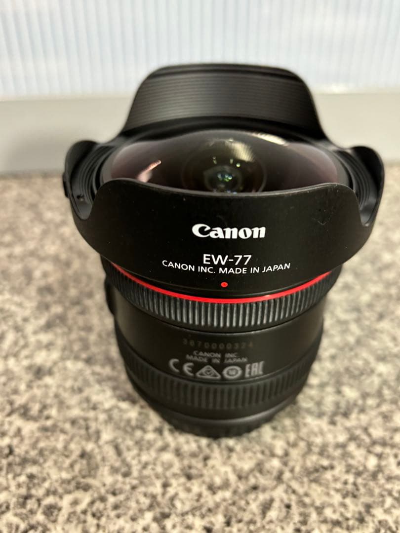 Canon 超広角ズームレンズ EF8-15mm F4L フィッシュアイ USM