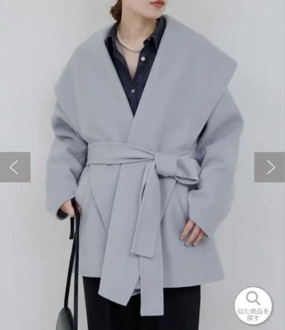 NakkyNeko様【軽くて温かい】【人気定番商品】リバーショールコート