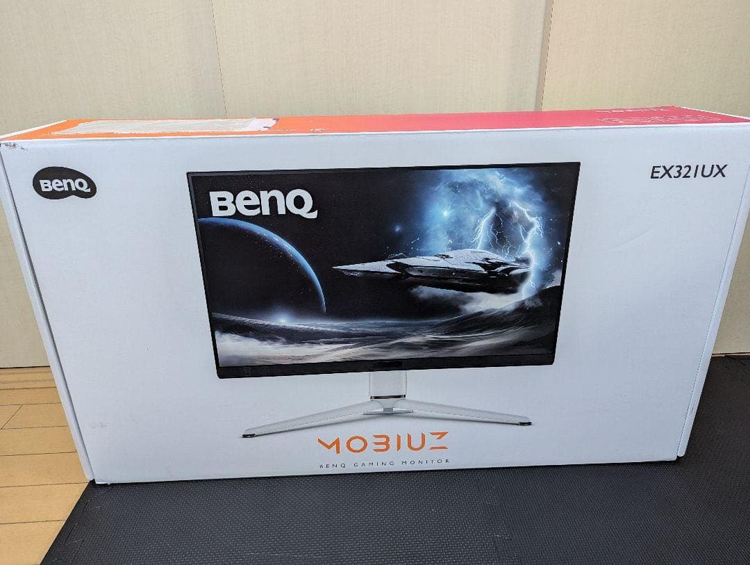BenQ MOBIUZ EX321UX 31.5インチ4K ミニLED量子ドット