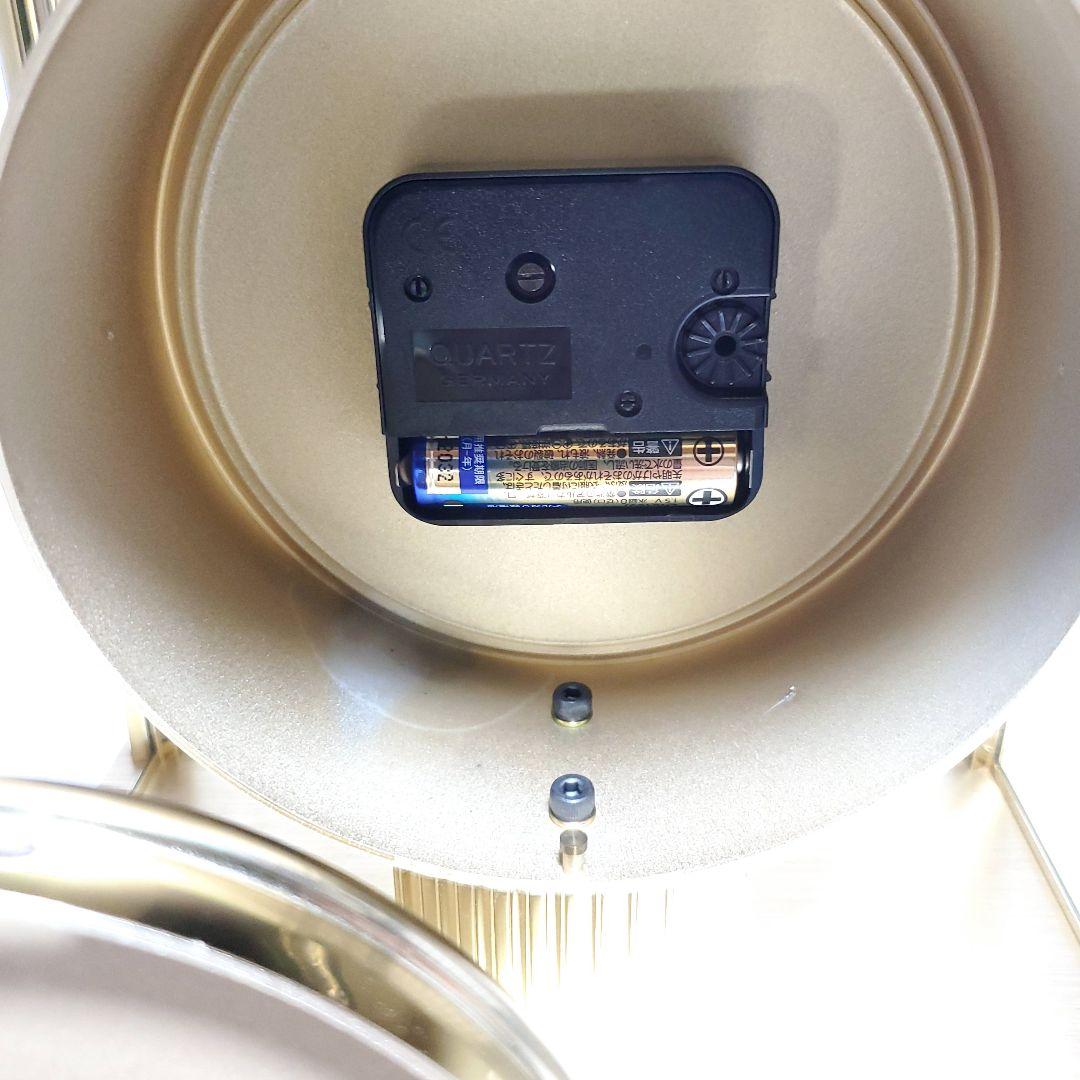 Horn Quartz GERMANY MOVE 置時計 金色 ゴールド お洒落