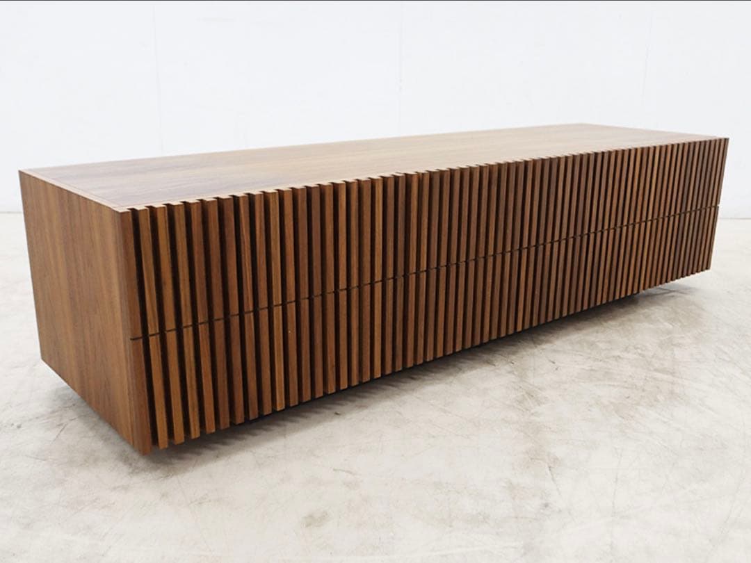 【美品】アルモニア lussy ウォールナット テレビボードテレビ台 TVボード