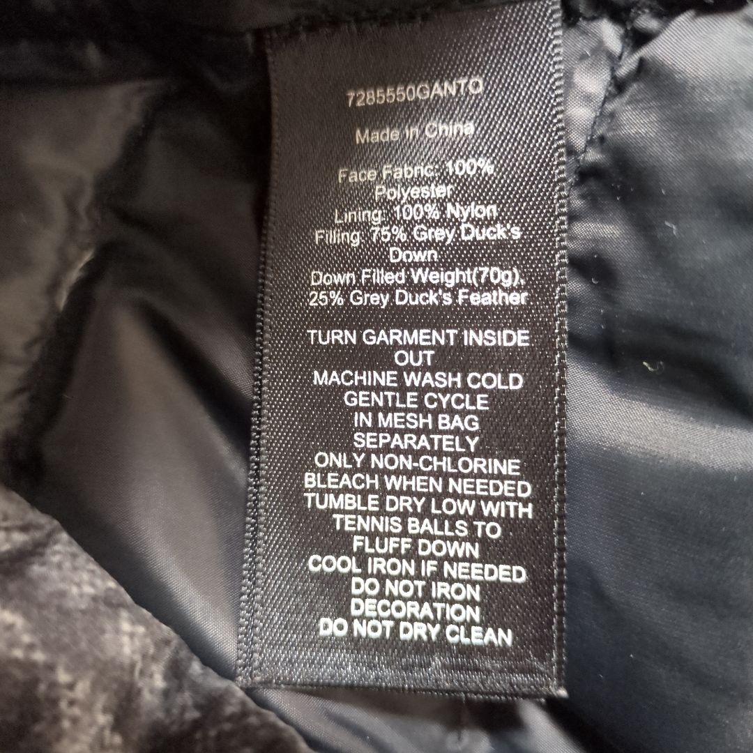 RLX ダウンベスト ゴルフ パッカブル ネイティブ柄 グレー M