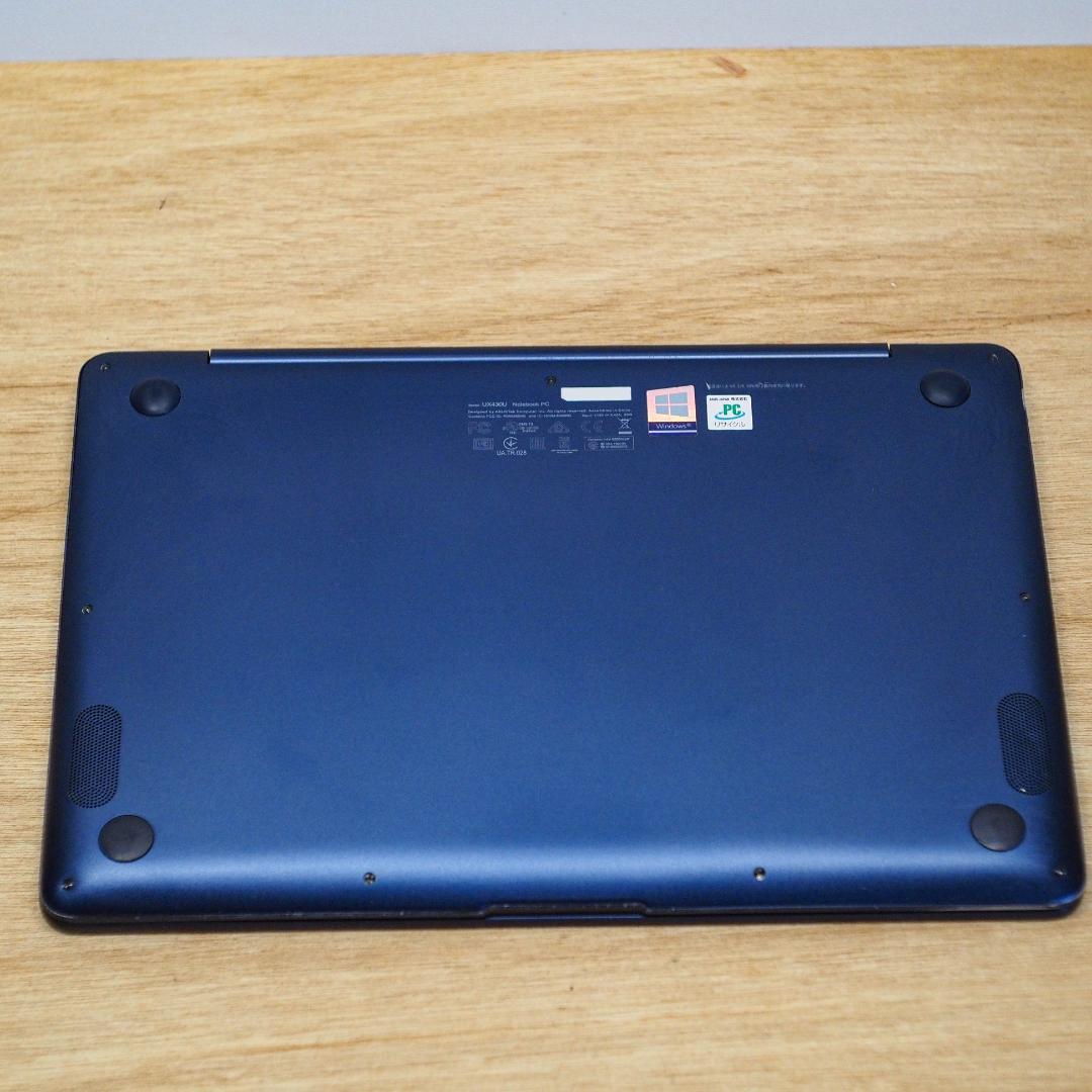 ASUS Zenbook UX430 14、16GB メモリ、512GB SSD