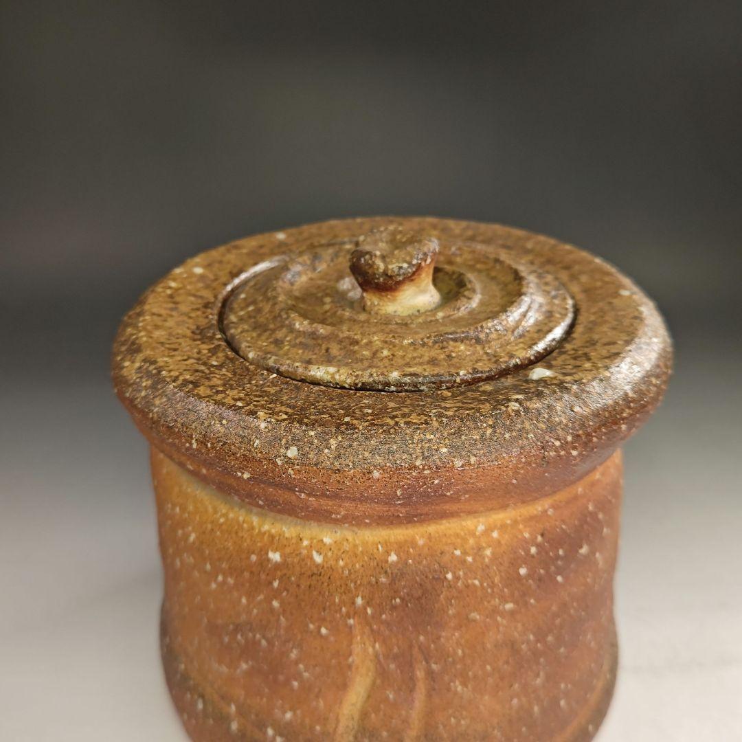 ウ231 水指『古来窯　上田光春』『信楽　水指　共箱』茶道具