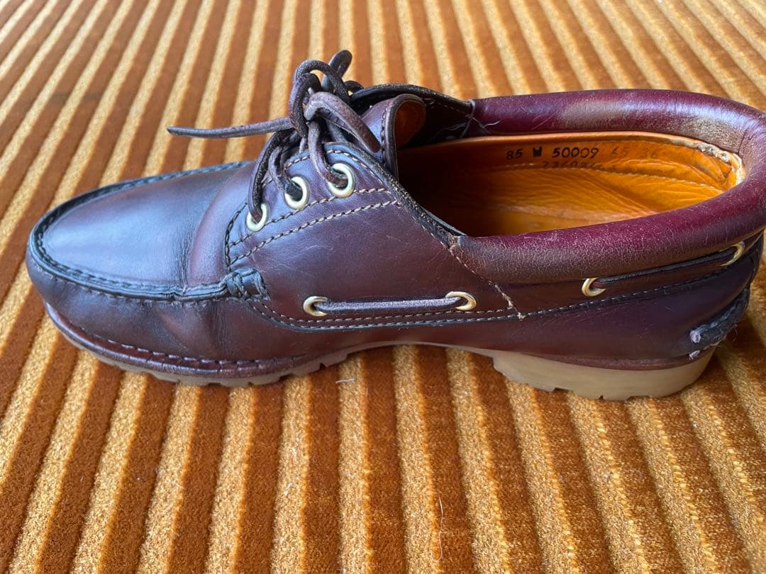 27cm Timberland 3-Eye Classic Lug バーガンディ