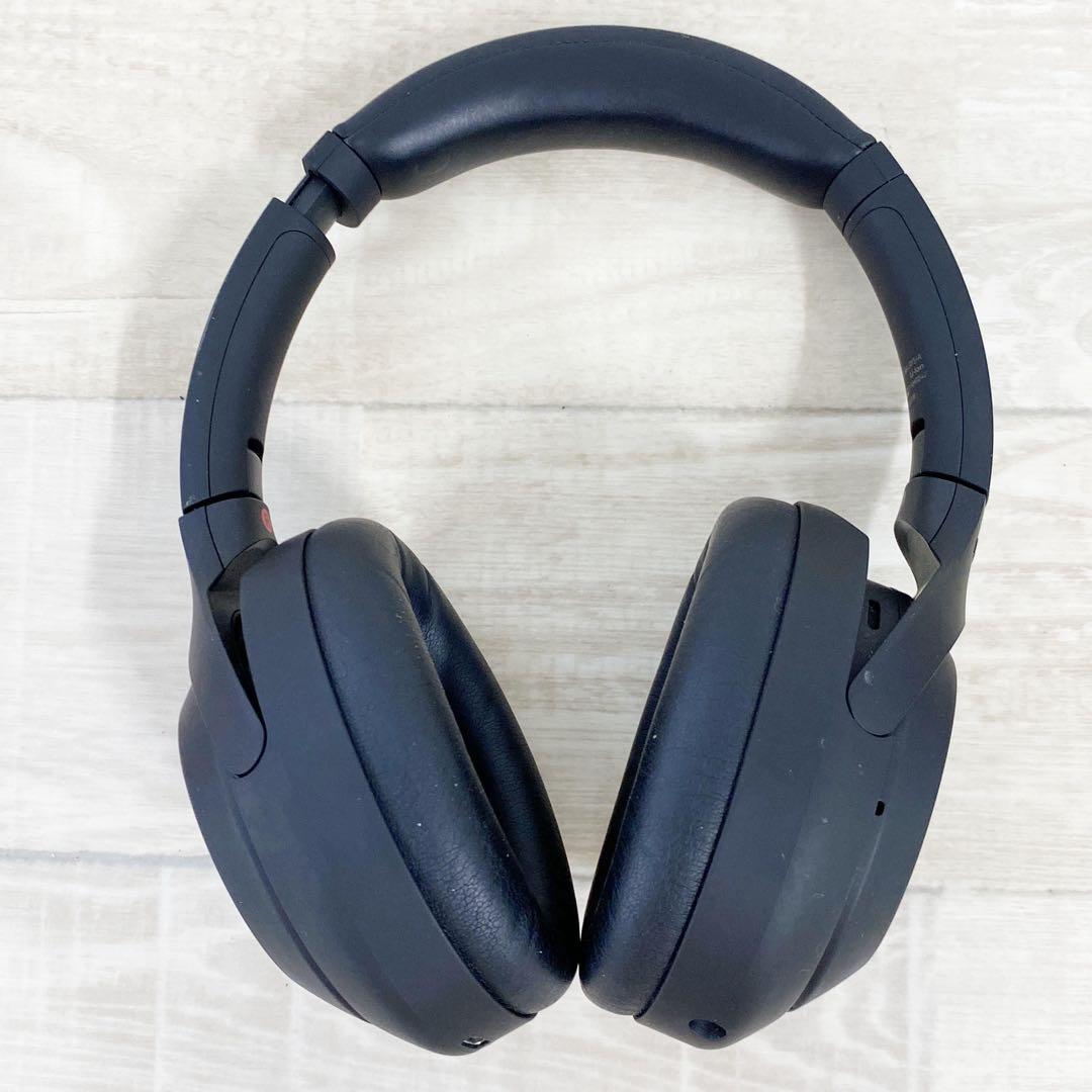【美品】SONY WH-1000XM4 ソニー ヘッドホン ブラック 黒 箱付