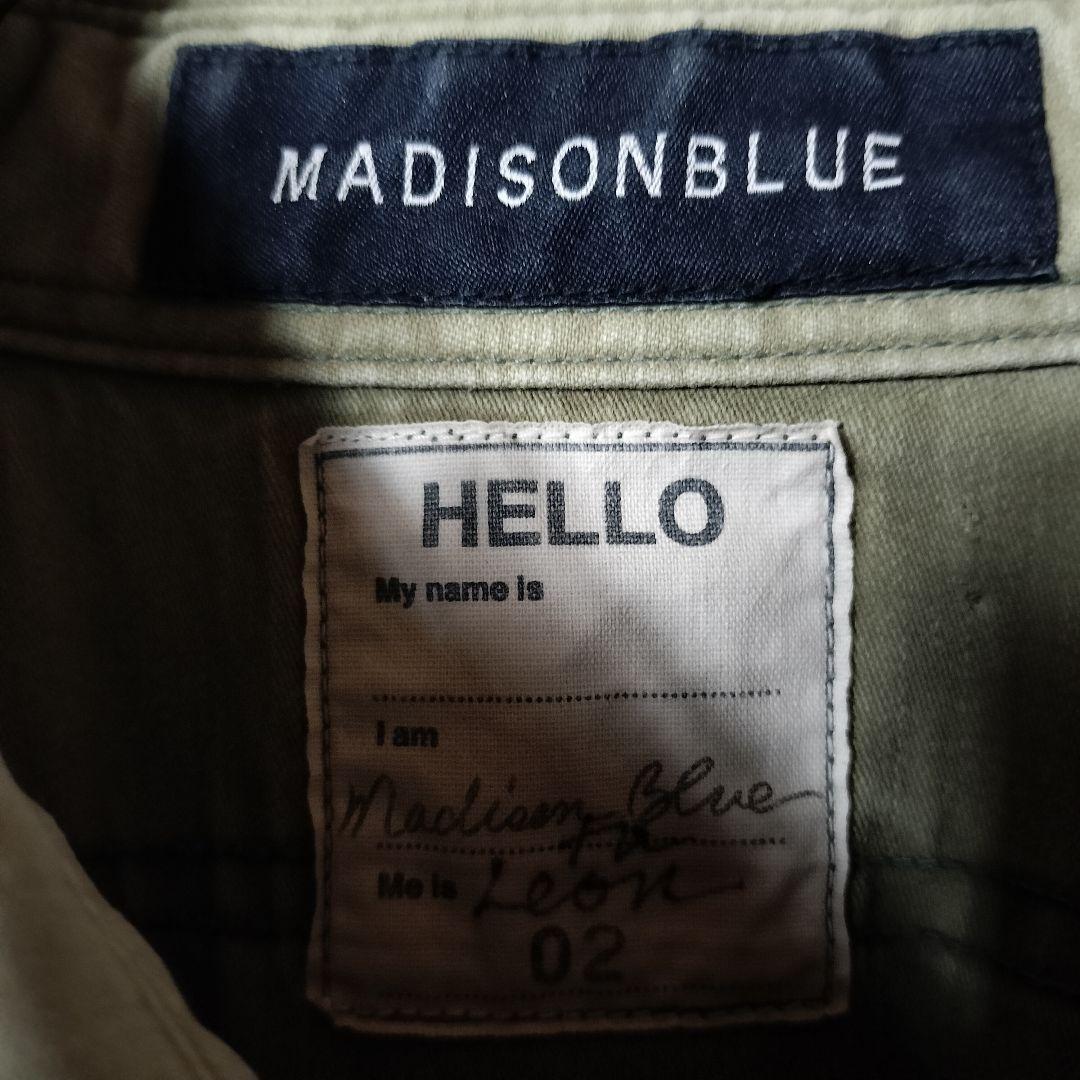 MADISON BLUE HELLO ミリタリーシャツ サファリシャツ 長袖