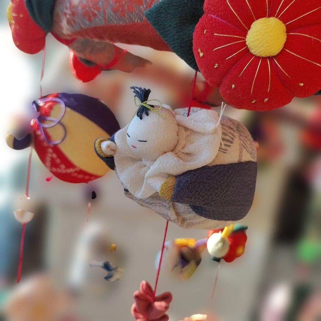 手作り日本の雛飾り 吊り飾り 飾り雛