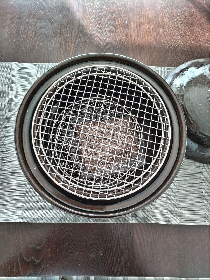 長谷園いぶしぎん大サイズ　燻製用 土鍋 グリル網3枚 レシピ本付き