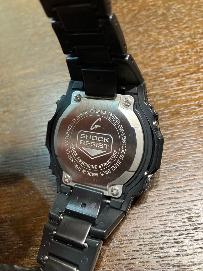 CASIO G−SHOCK GW−M5610BC−1JF ソーラー電波時計