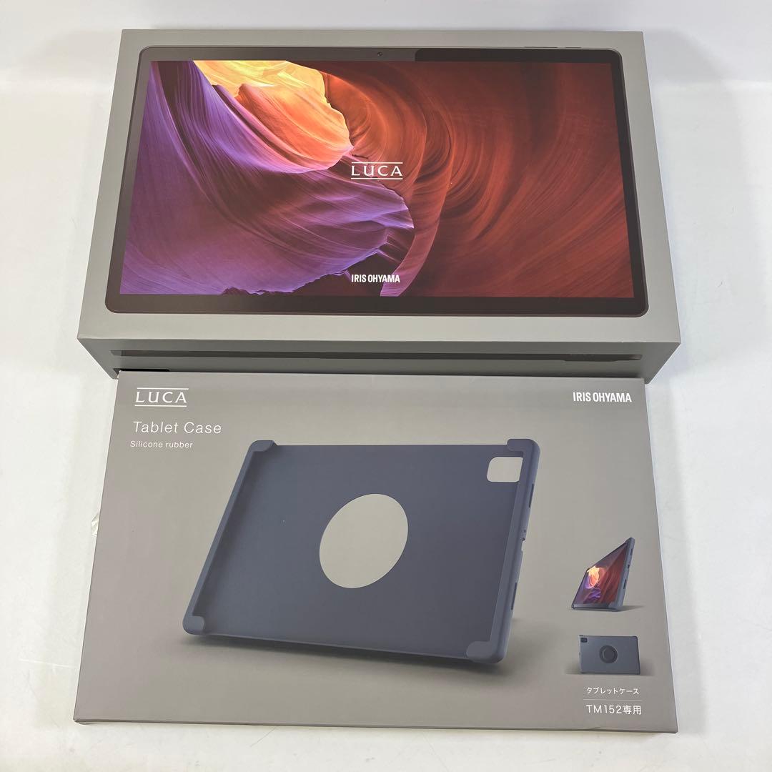 アイリスオーヤマ LUCA 2022年製 タブレット TM152M4 ケース付き