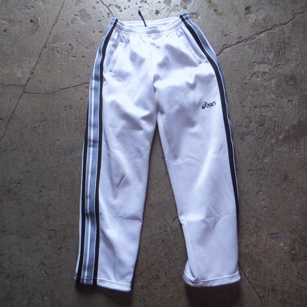 asics アッシュグレー　ジャージ上下セット　L-XL　セットアップ